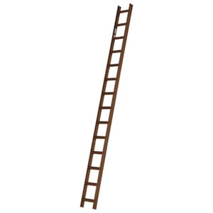 Hymer Dachauflegeleiter aus Aluminium, RAL 8014 sepiabraun beschichtet