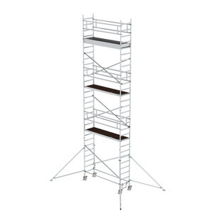 Günzburger Steigtechnik Rollgerüst 0,75 x 2,45 m mit Ausleger