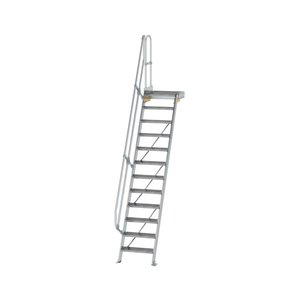 Günzburger Steigtechnik Treppe mit Plattform 60° Stufenbreite 600 mm
