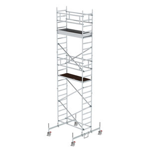 Günzburger Steigtechnik Rollgerüst 0,75 x 1,80 m mit Fahrbalken
