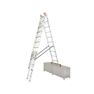 Krause MONTO Tribilo+ Sprossen- VielzweckLeiter, treppengängig