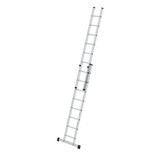 Günzburger Steigtechnik Sprossen-Schiebeleiter 2-teilig mit Standard-Traverse