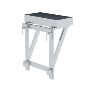 Günzburger Steigtechnik Ablageschale für Geländer 100 x 300 x 600