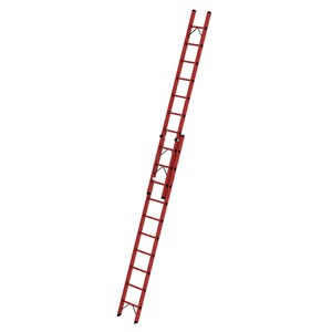 Günzburger Steigtechnik Sprossen-Schiebeleiter GFK 2-teilig ohne Traverse