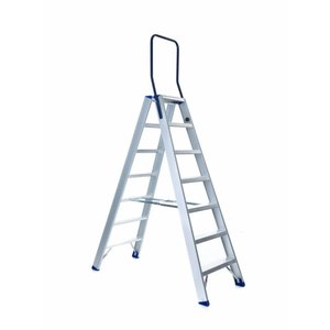 ASC Group Eurostairs Stufenstehleiter beidseitig begehbar mit Bügel