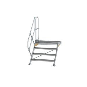 Günzburger Steigtechnik Treppe mit Plattform 45° Stufenbreite 1000 mm