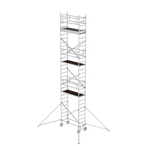 Günzburger Steigtechnik Rollgerüst 0,75 x 1,80 m mit Ausleger