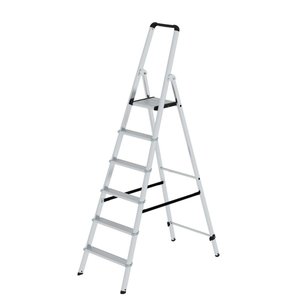 Günzburger Steigtechnik ML Stufen-Stehleiter einseitig begehbar