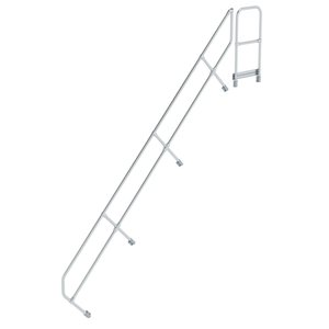 Günzburger Steigtechnik Zweiter Handlauf für Treppe mit Plattform 45°