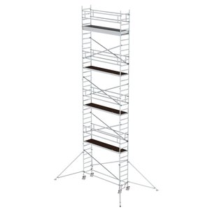 Günzburger Steigtechnik Rollgerüst 0,75 x 3,0 m mit Ausleger