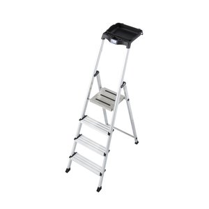 Krause Monto Stufen-StehLeiter Secury mit MultiGrip