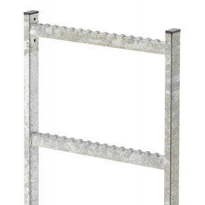 Hailo Professional Schachtleiter LW 400, Stahl feuerverzinkt 1.0037