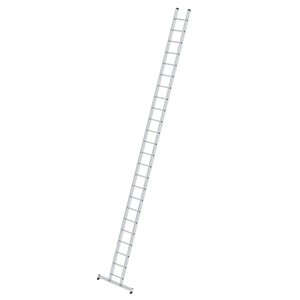 Günzburger Steigtechnik Sprossen-Anlegeleiter mit nivello®-Traverse