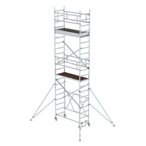 Günzburger Steigtechnik Klappgerüst 0,75 x 1,80 m mit Ausleger