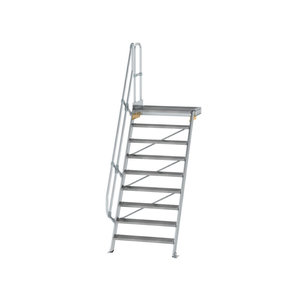 Günzburger Steigtechnik Treppe mit Plattform 60° Stufenbreite 1000 mm