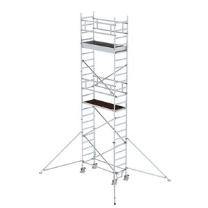 Günzburger Steigtechnik Rollgerüst 0,75 x 1,80 m mit Ausleger