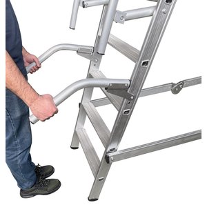 Euroline Schubkarrengriff für Plattform und Podestleitern Nr. 32677, 32777 und 32778