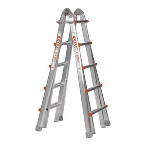 WAKÜ Teleskopleiter - 4x5 Sprossen