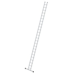 Günzburger Steigtechnik Sprossen-Anlegeleiter 350 mm breit mit Standard-Traverse