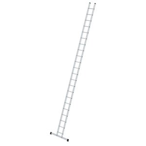 Günzburger Steigtechnik Sprossen-Anlegeleiter 350 mm breit mit Standard-Traverse