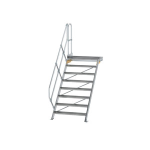 Günzburger Steigtechnik Treppe mit Plattform 45° Stufenbreite 1000 mm