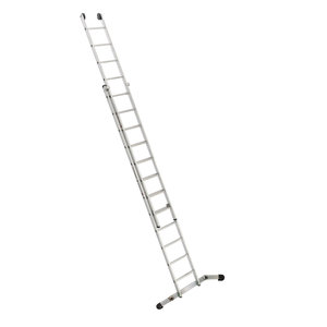 Euroline Alu-Schiebeleiter 2-teilig mit Vario-Traverse Nr. 30266