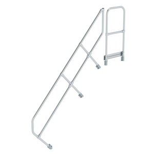 Günzburger Steigtechnik Zweiter Handlauf für Treppe mit Plattform 45°