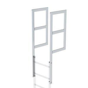 Günzburger Steigtechnik Ausstiegsholm mit Geländeransatz