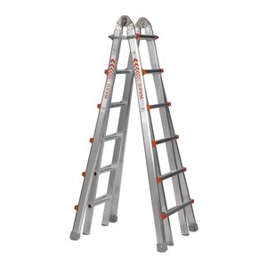 WAKÜ Teleskopleiter -  4x6 Sprossen