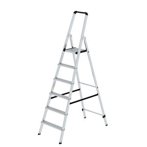 Günzburger Steigtechnik ML Stufen-Stehleiter einseitig begehbar