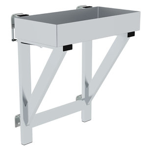 Günzburger Steigtechnik Ablageschale für Geländer 100 x 300 x 600