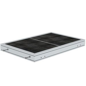 Günzburger Steigtechnik Plattform Stahl Gitterrost