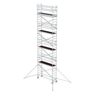Günzburger Steigtechnik Rollgerüst 0,75 x 2,45 m mit Ausleger
