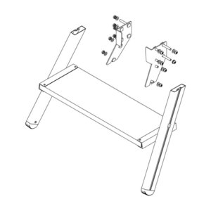 Günzburger Steigtechnik Aufstieg Podesttreppe 2 Stufen