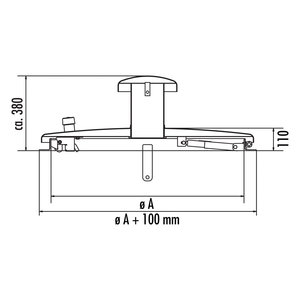 Hailo Professional HS 3 mit Entlüftung / Ø600