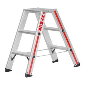 Hymer Stufenstehleiter, beidseitig begehbar