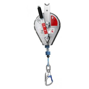 Hailo Professional Höhensicherungsgerät mit interner Falldämpfung, Seillänge 18m