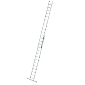 Günzburger Steigtechnik Mehrzweckleiter 2-teilig mit nivello®-Traverse