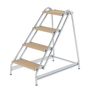 Günzburger Steigtechnik Arbeitspodest einseitig begehbar Holz