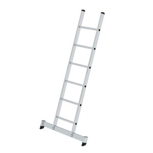 Günzburger Steigtechnik Sprossen-Anlegeleiter mit nivello®-Traverse