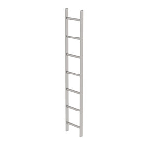 Günzburger Steigtechnik Schachtleiter Edelstahl V4A 300mm Lichte Weite