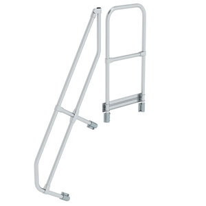 Günzburger Steigtechnik Zweiter Handlauf für Treppe mit Plattform 60°