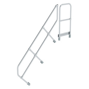 Günzburger Steigtechnik Zweiter Handlauf für Treppe mit Plattform 45°