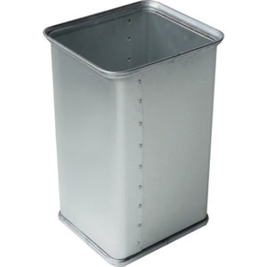 ZARGES Abfallsammler, eloxiert