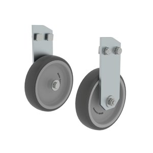 Günzburger Steigtechnik Hubrollen Montagetritt starr