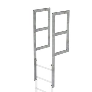 Günzburger Steigtechnik Ausstiegsholm mit Geländeransatz