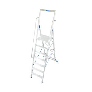 Krause STABILO Stufen-StehLeiter mit großer Standplattform