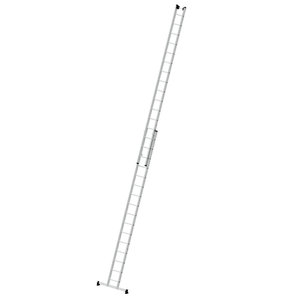 Günzburger Steigtechnik Sprossen-Schiebeleiter 2-teilig mit nivello®-Traverse