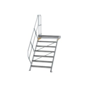 Günzburger Steigtechnik Treppe mit Plattform 45° Stufenbreite 1000 mm