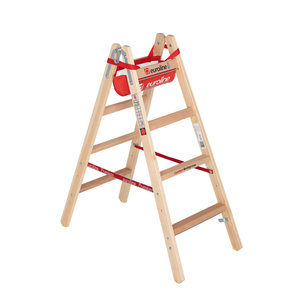 Euroline Holz-Sprossenleiter Nr. 10504